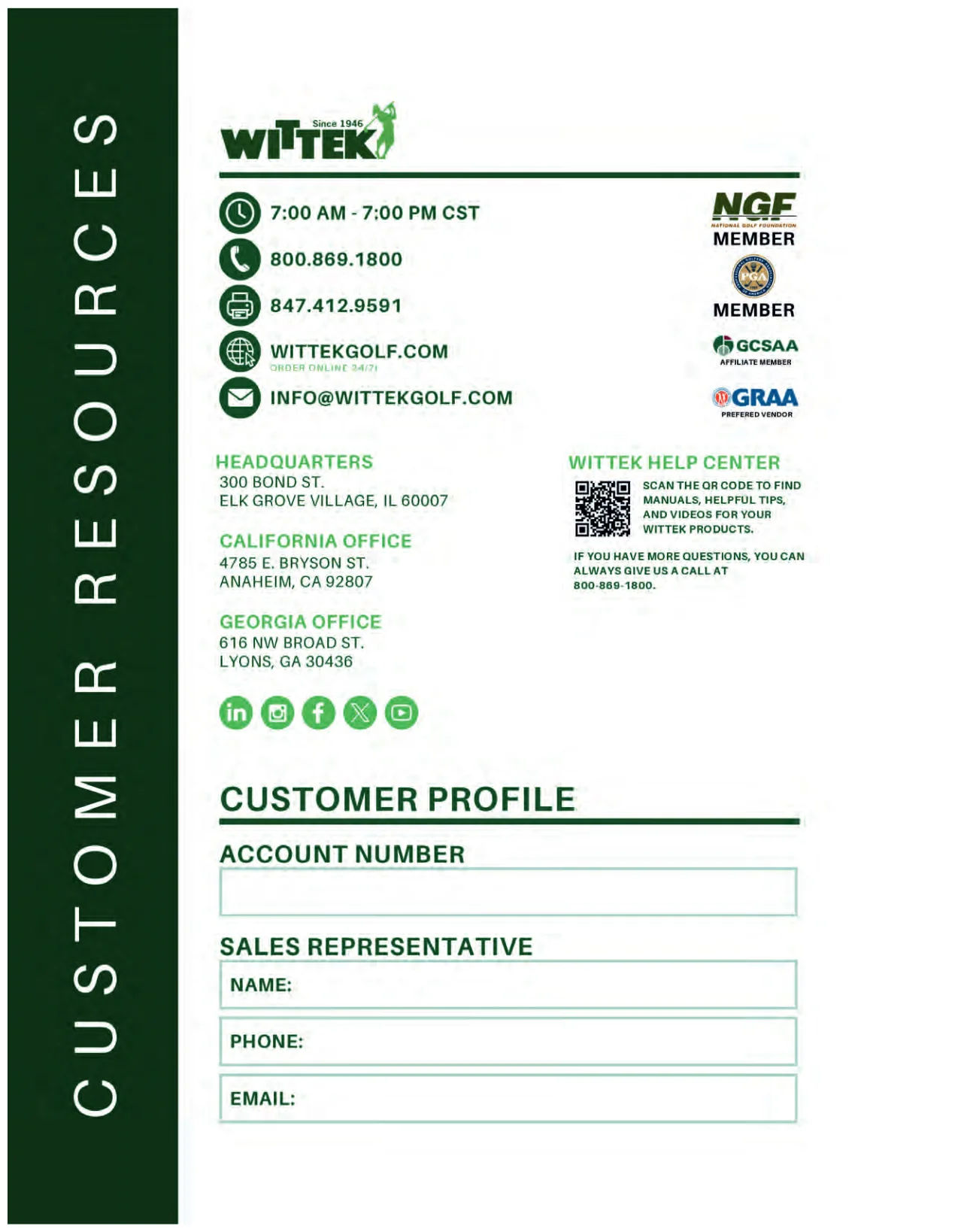 Wittek Golf Supply — Catálogo — Page 2