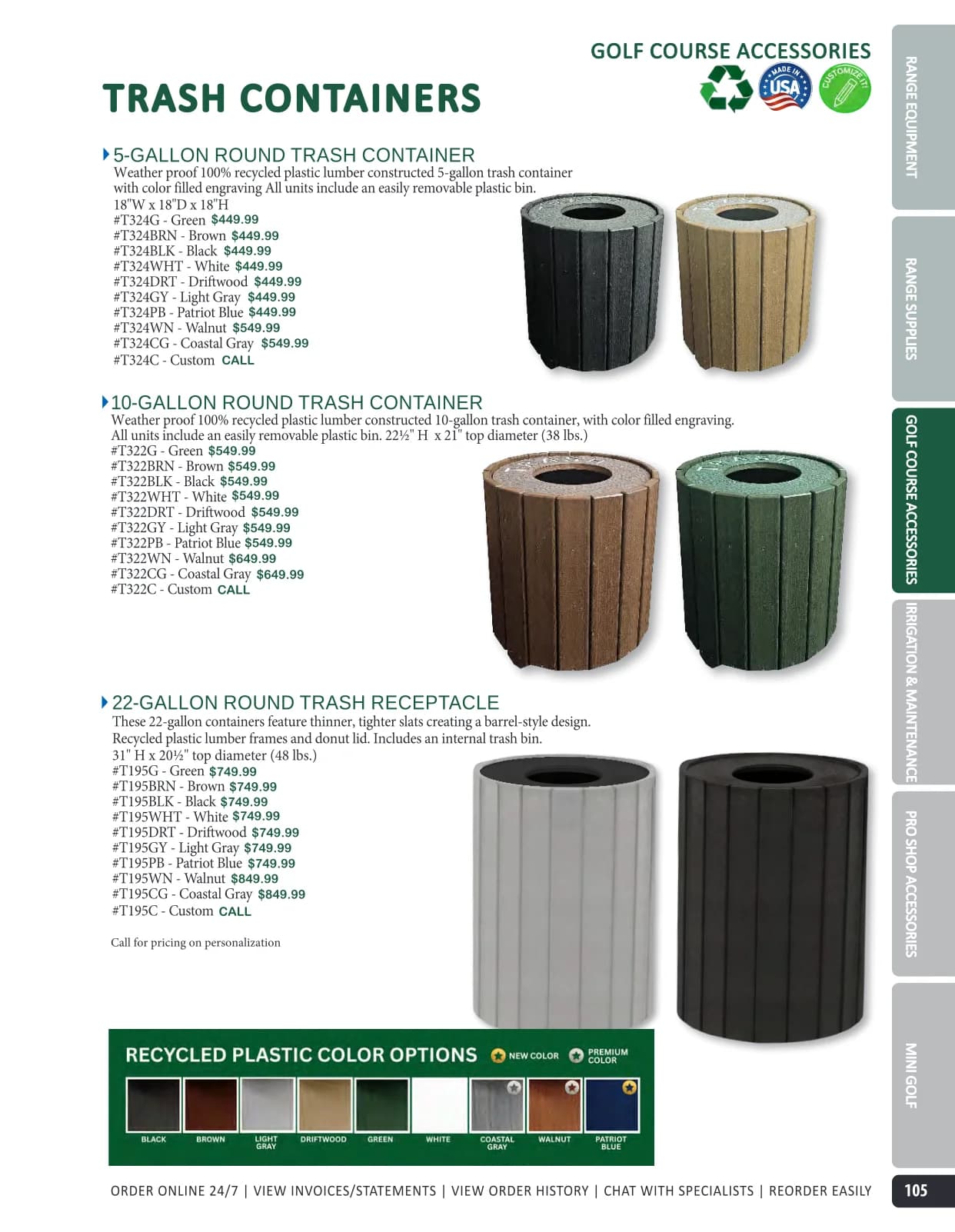 Wittek Golf Supply — Catálogo — Page 107