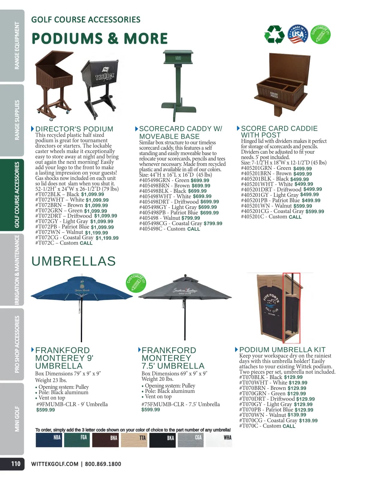 Wittek Golf Supply — Catálogo — Page 112