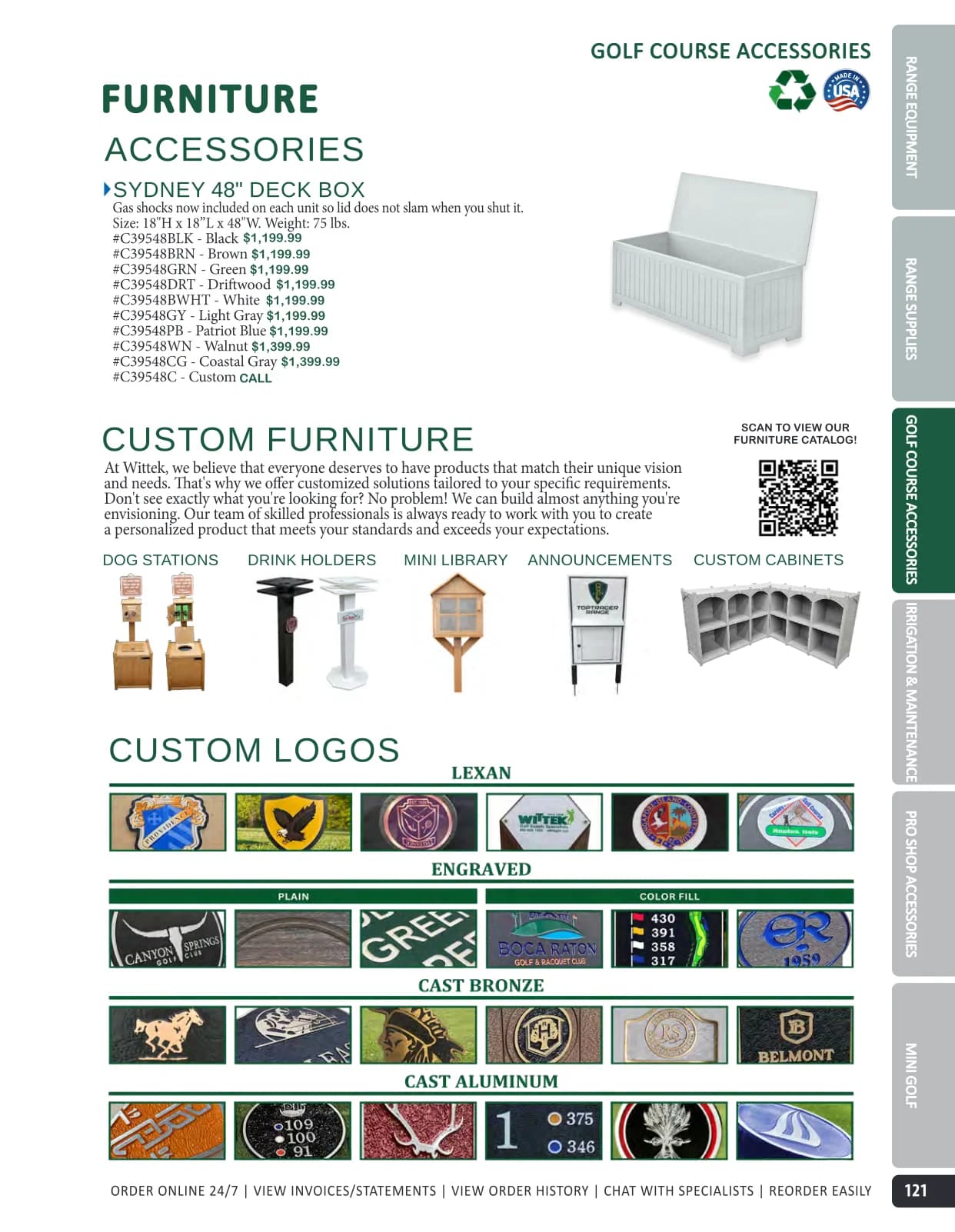 Wittek Golf Supply — Catálogo — Page 123