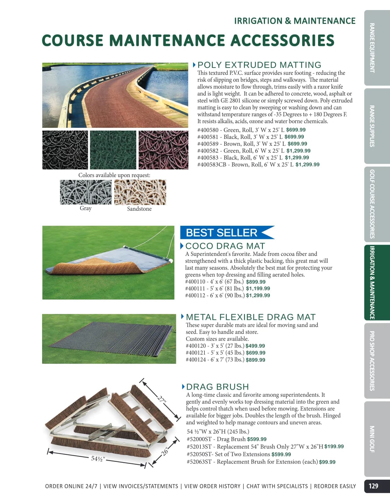 Wittek Golf Supply — Catálogo — Page 131