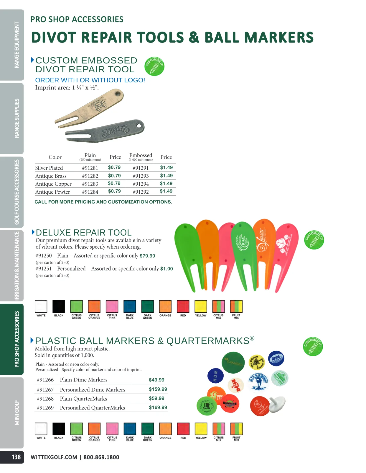 Wittek Golf Supply — Catálogo — Page 140